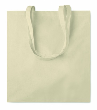 Logo trade promotional gifts image of: 140gr/m² cotton shopping bag